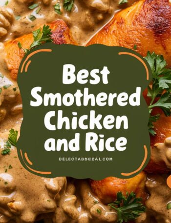 Creamy Smothered Chicken and Rice