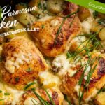 Garlic Parmesan Chicken and Potatoes – Easy Dinner Recipe