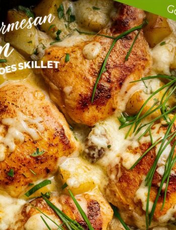 Garlic Parmesan Chicken and Potatoes – Easy Dinner Recipe