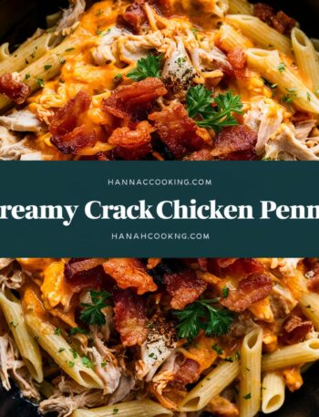 The Best Crack Chicken Penne – Easy & Cheesy