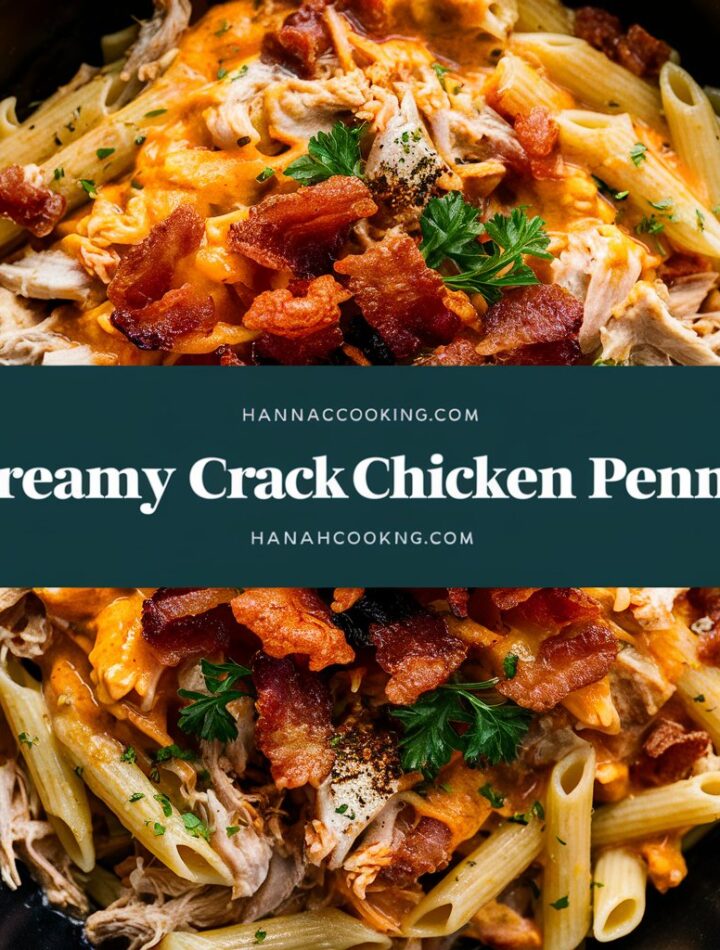 The Best Crack Chicken Penne – Easy & Cheesy