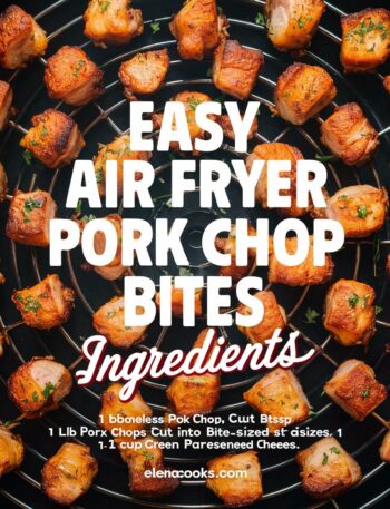 Easy Air Fryer Pork Chop Bites