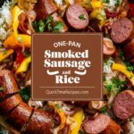 Smoked Sausage and Rice Skillet