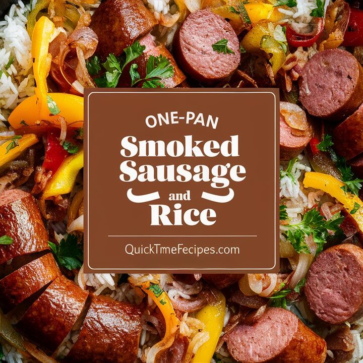 Smoked Sausage and Rice Skillet