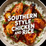 Creamy Smothered Chicken and Rice