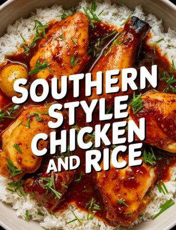 Creamy Smothered Chicken and Rice