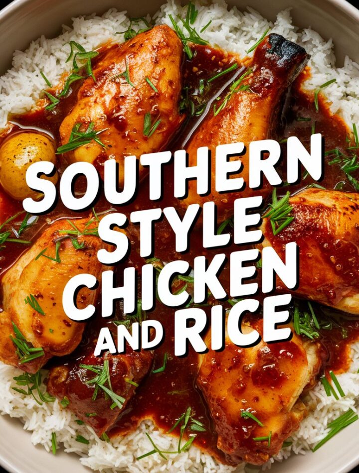Creamy Smothered Chicken and Rice