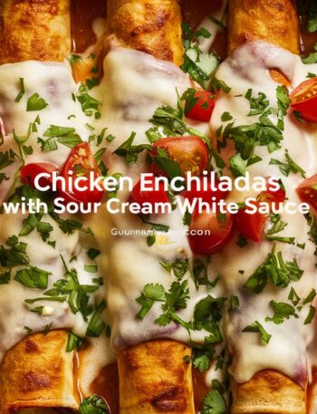 Creamy White Chicken Enchiladas – Easy Recipes with Rotisserie Chicken