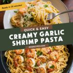 Creamy Garlic Shrimp Pasta – pasta easy recipes