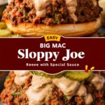 Big Mac Sloppy Joes – Easy Recipes with Ground Beef