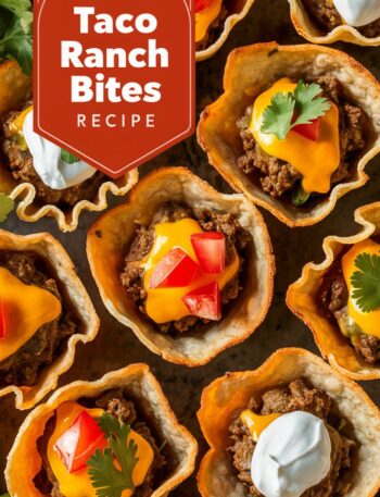 Taco Ranch Bites – Easy Appetizer Recipes for Any Occasion
