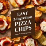 2-Ingredient Pizza Chips – Quick and Easy Lunch Recipes Pizza