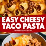 Cheesy Taco Cream Cheese Pasta – Cheesey Potatoes Easy Recipe Twist