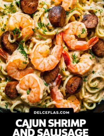 Cajun Shrimp and Steak Alfredo Pasta – Quick and Easy Dinner Recipes Healthy Instant Pot