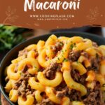 Cheesy One-Pot Macaroni Cheeseburger – Easy Recipes with Ground Beef