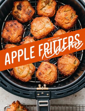 Air Fryer Apple Fritters – Easy Air Fryer Recipes