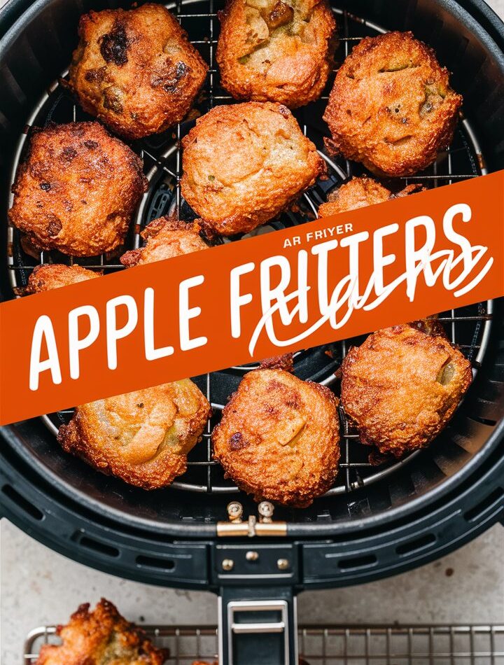 Air Fryer Apple Fritters – Easy Air Fryer Recipes