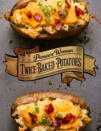 Twice Baked Potatoes with Cheesey Potatoes Easy Recipe Twist