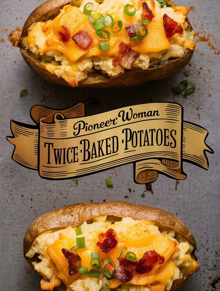 Twice Baked Potatoes with Cheesey Potatoes Easy Recipe Twist