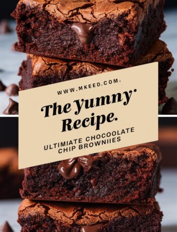 Chocolate Chip Cookie Brownies – Sweet Easy Recipes That’ll Win Everyone Over