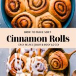 Homemade Cinnamon Rolls with a Gooey Center and Fluffy Layers
