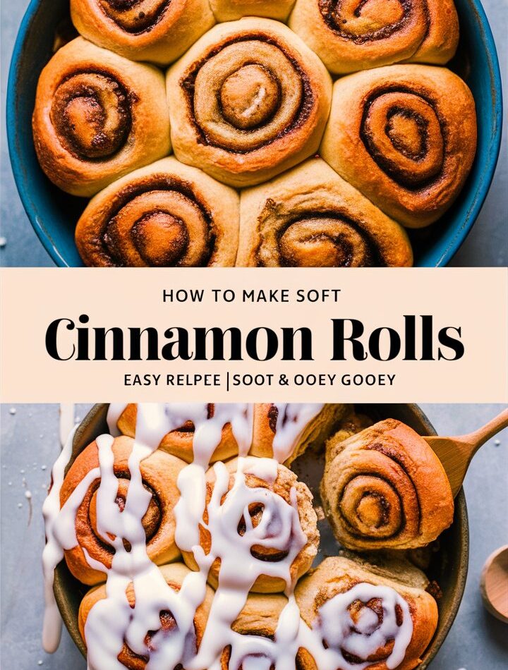 Homemade Cinnamon Rolls with a Gooey Center and Fluffy Layers