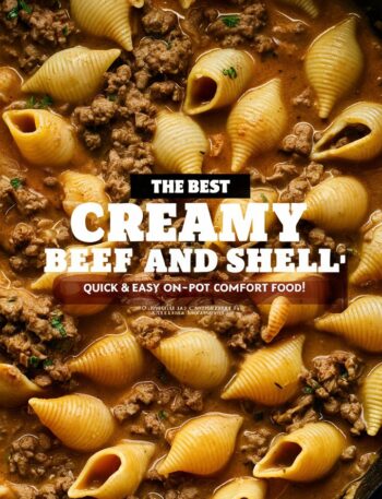 Creamy Beef and Shells – Easy Recipes with Ground Beef for the Whole Family