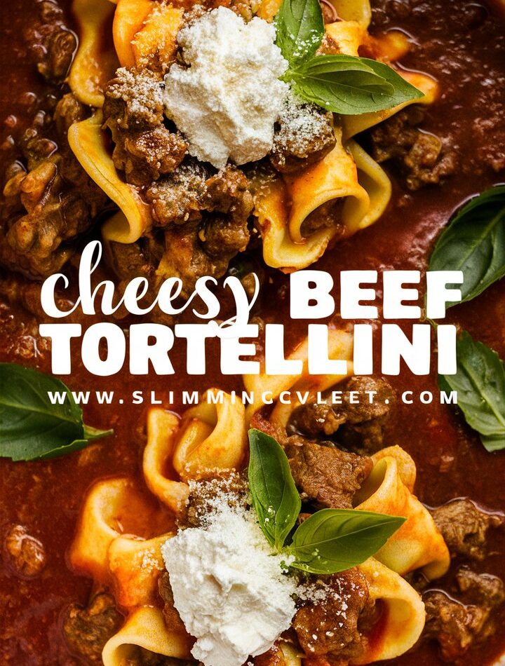 Philly Cheesesteak Tortellini Pasta – Easy Recipes with Ground Beef