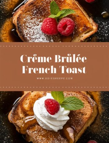 Crème Brûlée French Toast Casserole – Sweet Breakfast Recipes Easy