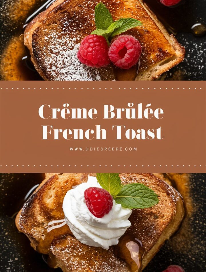 Crème Brûlée French Toast Casserole – Sweet Breakfast Recipes Easy