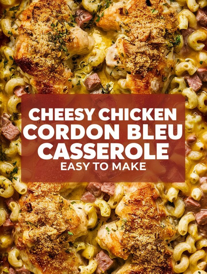 Creamy Chicken Cordon Bleu Bake – Easy Chicken Recipes