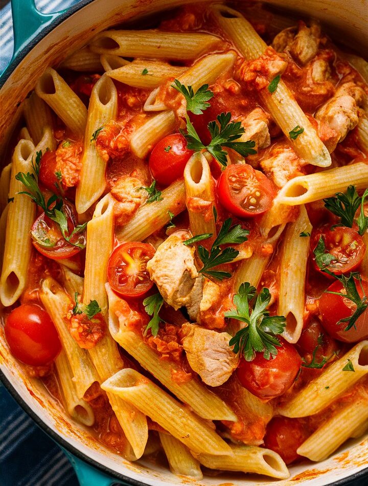 Southwest Chicken Alfredo – Easy Recipes With Rotisserie Chicken