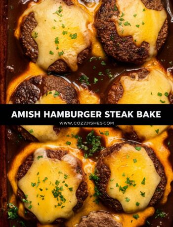 Amish Hamburger Steak Bake – Easy Recipes with Ground Beef