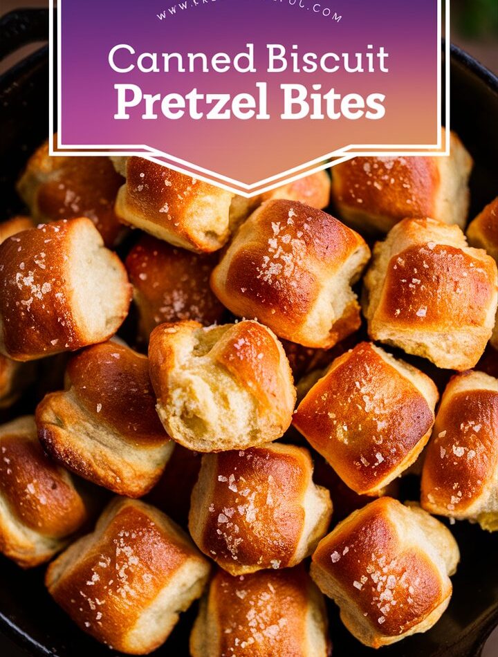 Two Ingredient Dough Pretzel Bites – Butter Swim Biscuits Easy Recipes