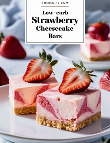 Keto Strawberry Cheesecake Bars – Easy Cheesecake Recipes Everyone Can Master