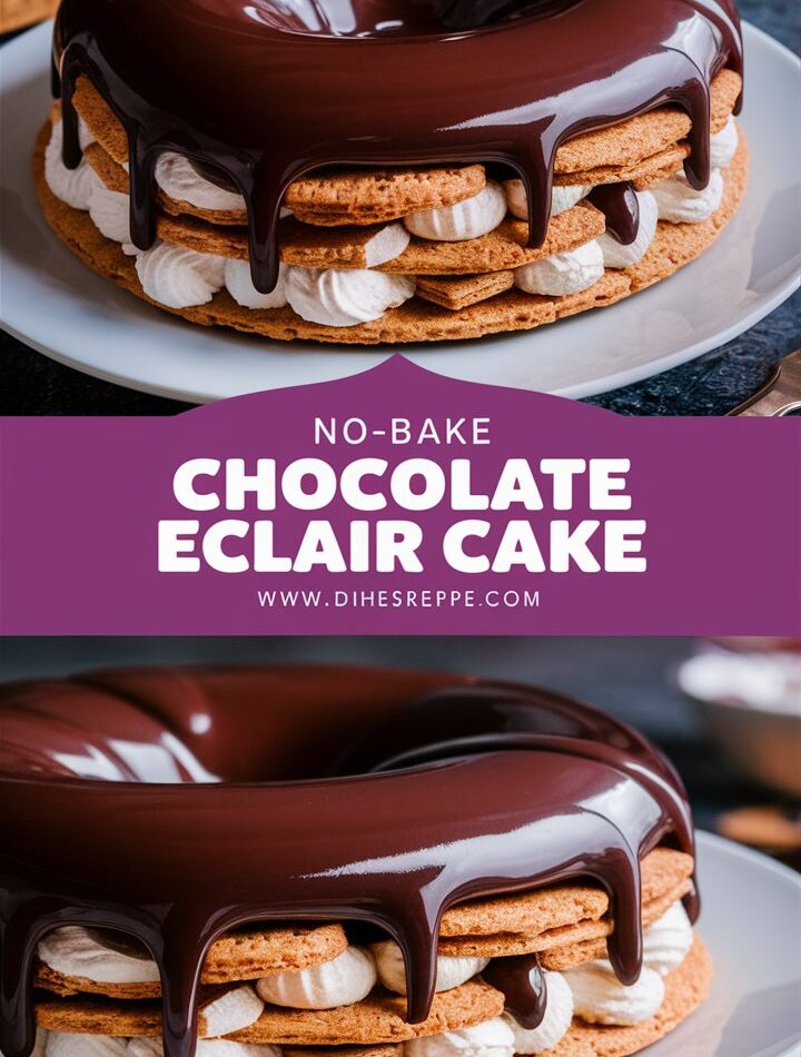 No-Bake Chocolate Eclair Cake – Sweet Easy Recipes for Any Occasion
