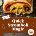 Cheesy Pepperoni Stromboli – Easy Recipes for Dinner the Whole Family Will Love