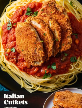 Italian Chicken Cutlets Easy Glaze Recipe