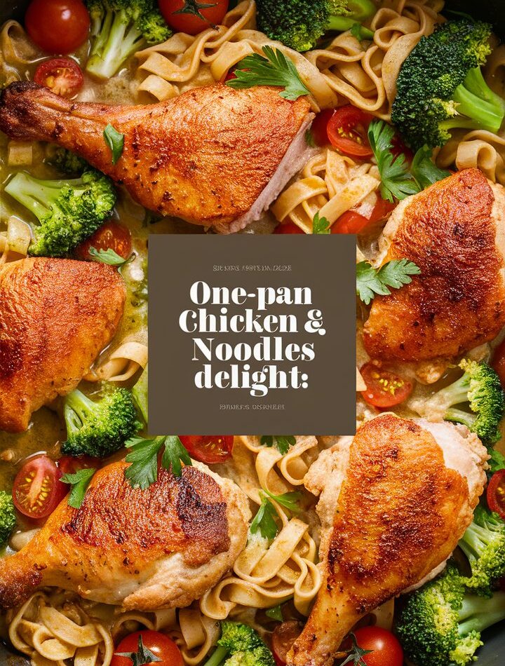 One-Pan Chicken with Buttered Noodles – Chicken Stirfry Easy Recipe