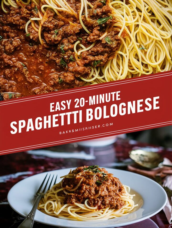 Spaghetti Bolognese Quick and Easy Recipes