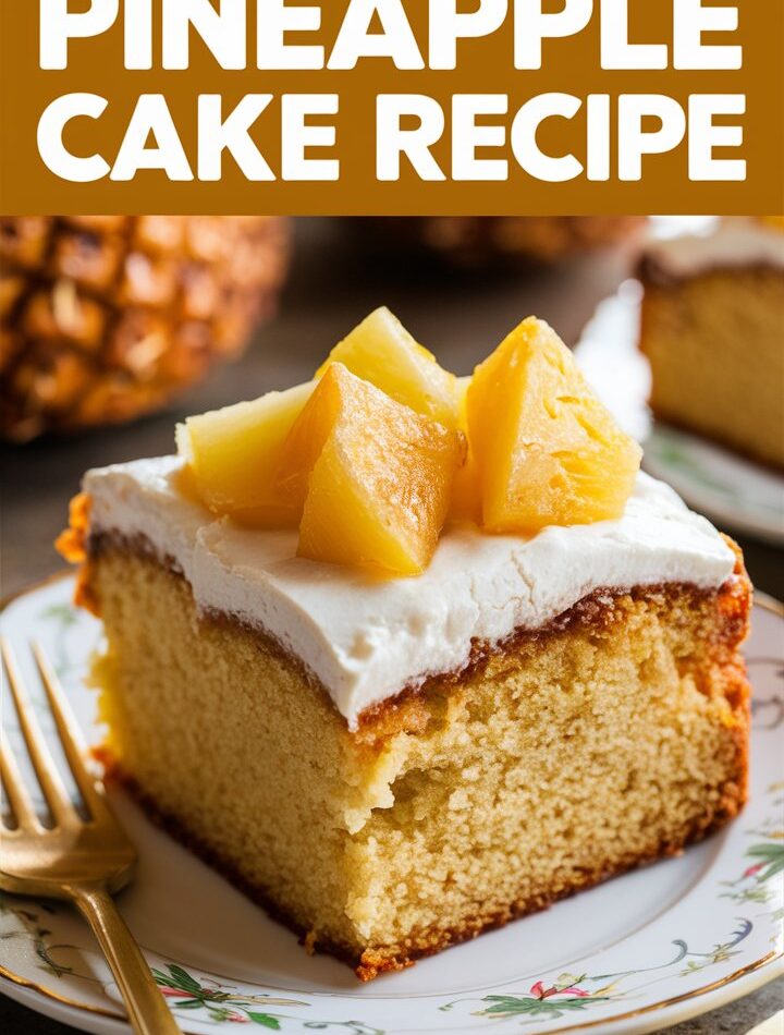 2-Ingredient Pineapple Cake