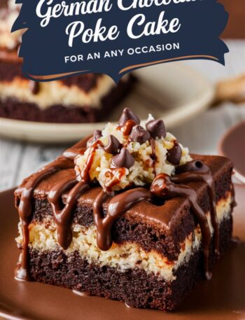 German Chocolate Poke Cake – Sweet Easy Recipes Everyone Will Love