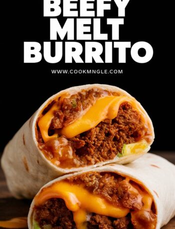 Taco Bell Beefy Melt Burrito easy recipes with ground beef