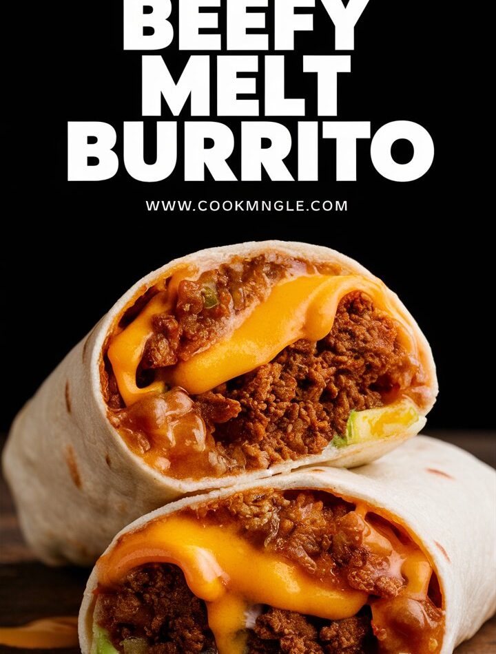 Taco Bell Beefy Melt Burrito easy recipes with ground beef