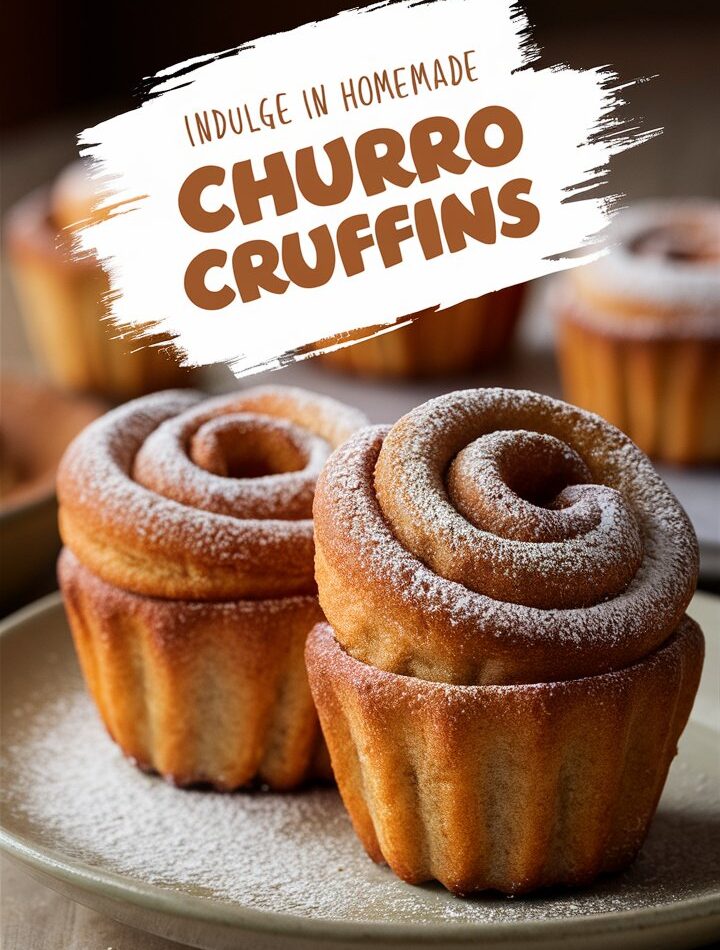 Churro Cruffins – Sweet Easy Recipes That Taste Like Magic