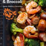 Honey Garlic Shrimp and Sausage Dinner Skillet