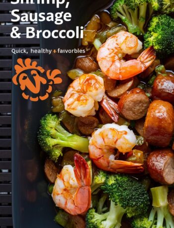 Honey Garlic Shrimp and Sausage Dinner Skillet