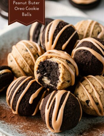 3-Ingredient Peanut Butter Oreo Cookie Balls – Sweet Easy Recipes Everyone Loves