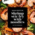 Shrimp Teriyaki Steak Noodles with easy cajun shrimp recipes