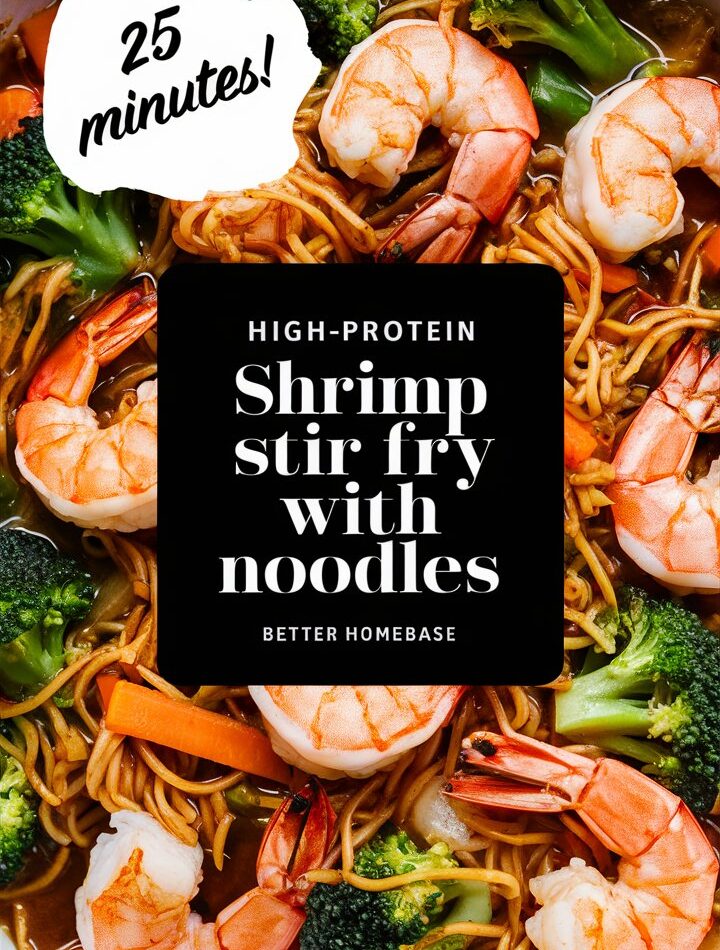 Shrimp Teriyaki Steak Noodles with easy cajun shrimp recipes